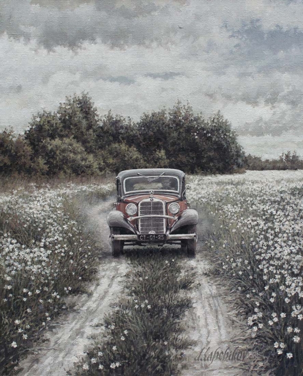 &quot;The road among the daisies&quot;